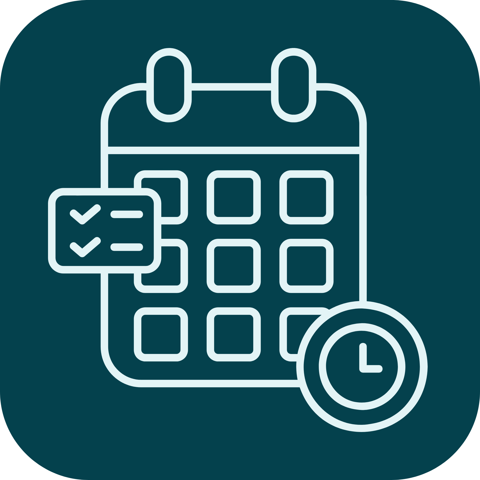 Monthly Continuation Form Icon